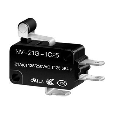 NV-21G1 short roller lever snap action switch