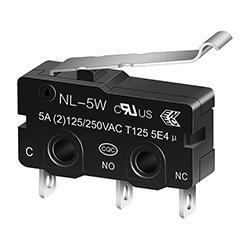 NL-5W/10W R-Shape Miniature Micro switch