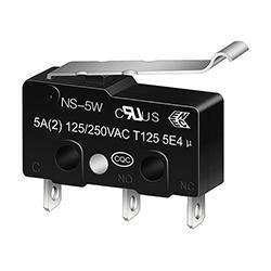 NS-5W/10W R-Shape Lever Micro Switch